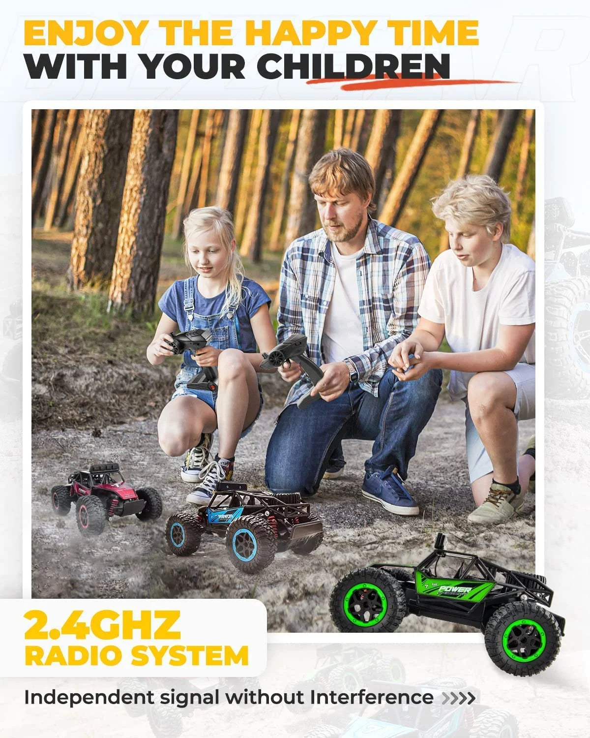 Ultimate 1:20 Alloy RC Monster Trucks - Thrilling Remote Control Cars for All Ages!