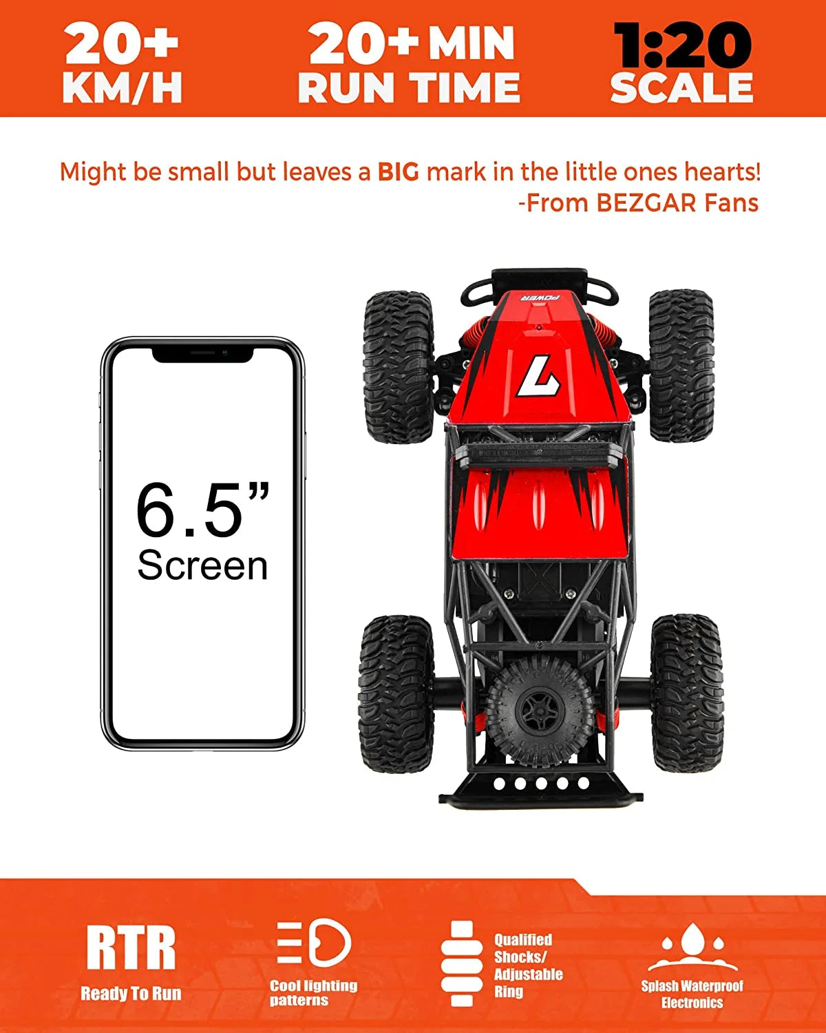 Ultimate 1:20 Alloy RC Monster Trucks - Thrilling Remote Control Cars for All Ages!