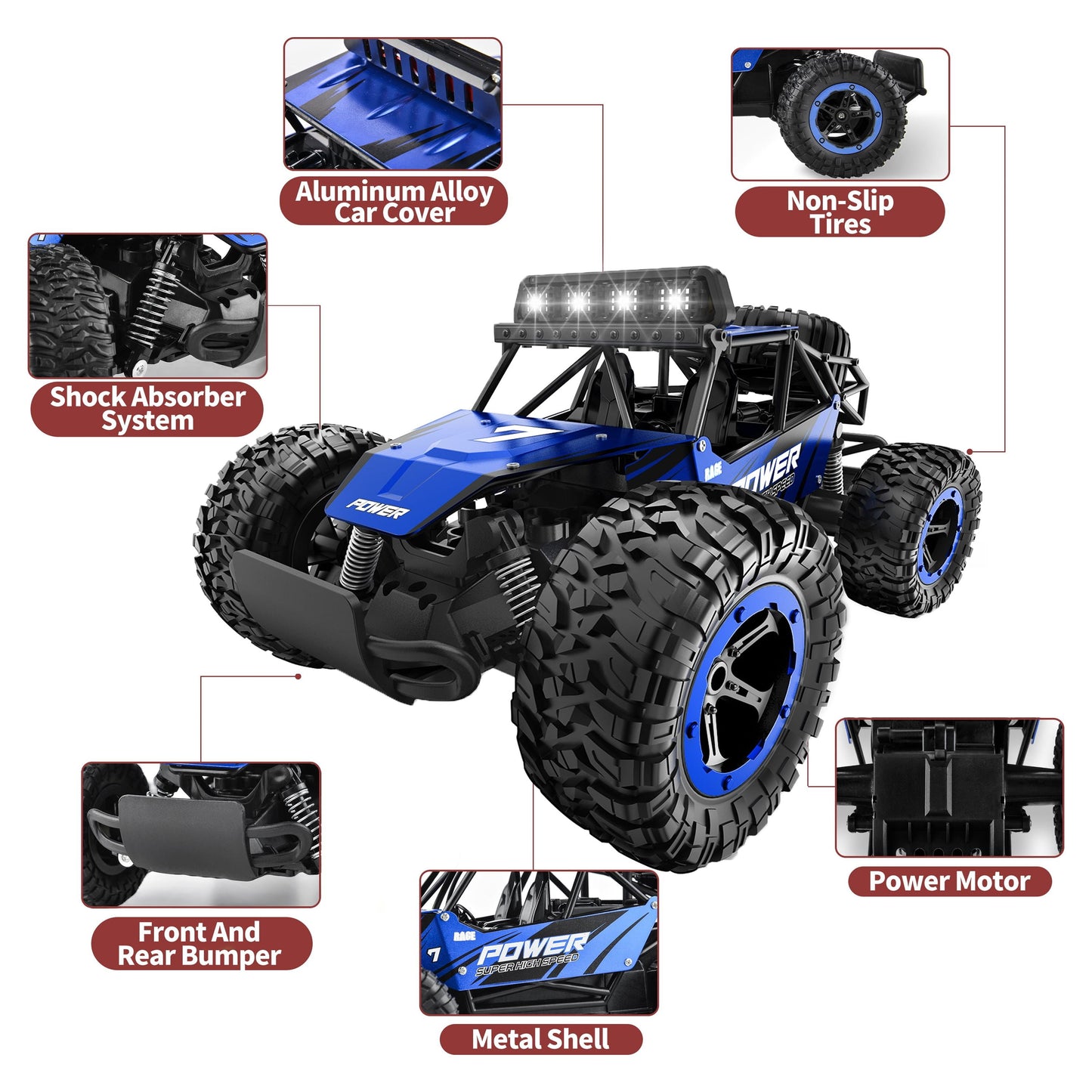 Ultimate 1:20 Alloy RC Monster Trucks - Thrilling Remote Control Cars for All Ages!