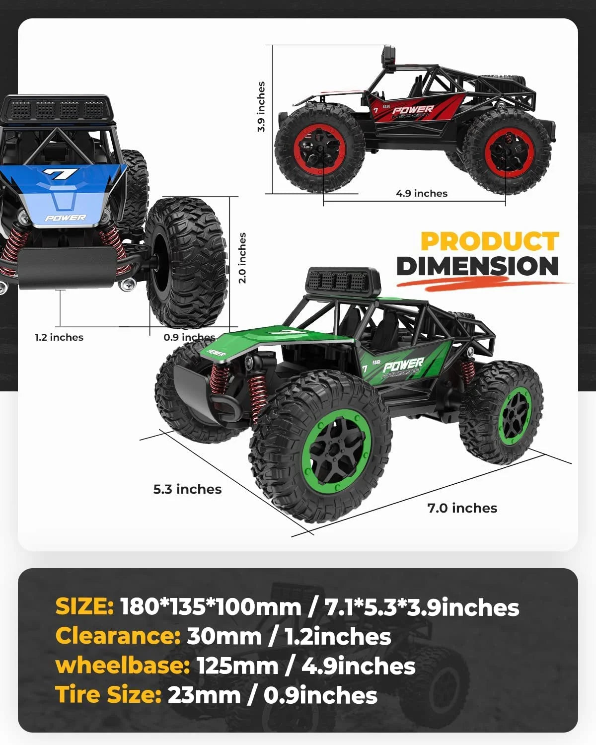 Ultimate 1:20 Alloy RC Monster Trucks - Thrilling Remote Control Cars for All Ages!